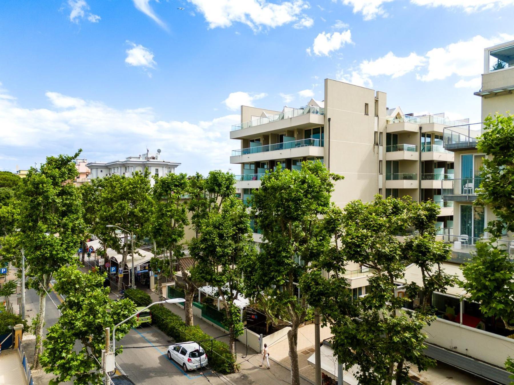 Hotel Cristallo Rimini Eksteriør bilde